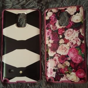 2 Kate Spade Samsung Note 5 covers. GUC